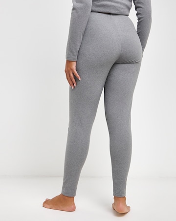 Pretty Secrets Thermal Brushed Fleece Legging - Grey