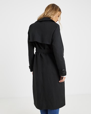 Black Esssential Trench