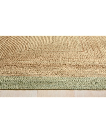 Jute Border Rug
