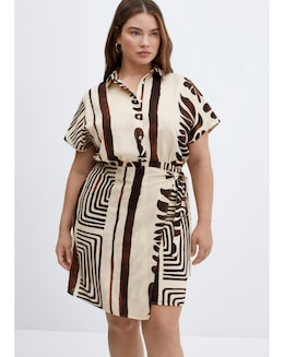 Mango Karina Shirt Mini Dress