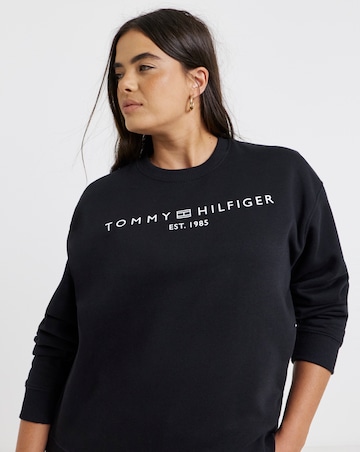 Tommy Hilfiger Modern Logo Crew Neck Sweatshirt