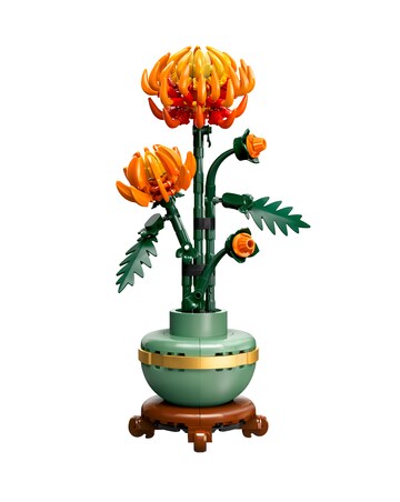 LEGO Icons Chrysanthemum Flower Decor Building Set 10368