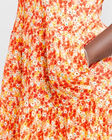 Joe Browns Louise Tiered Jersey Midaxi Dress | Simply Be