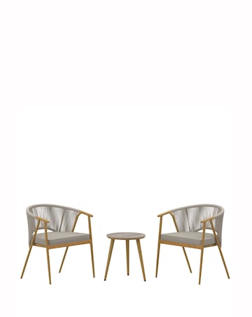 Charles Bentley Rope Weave Bistro Set