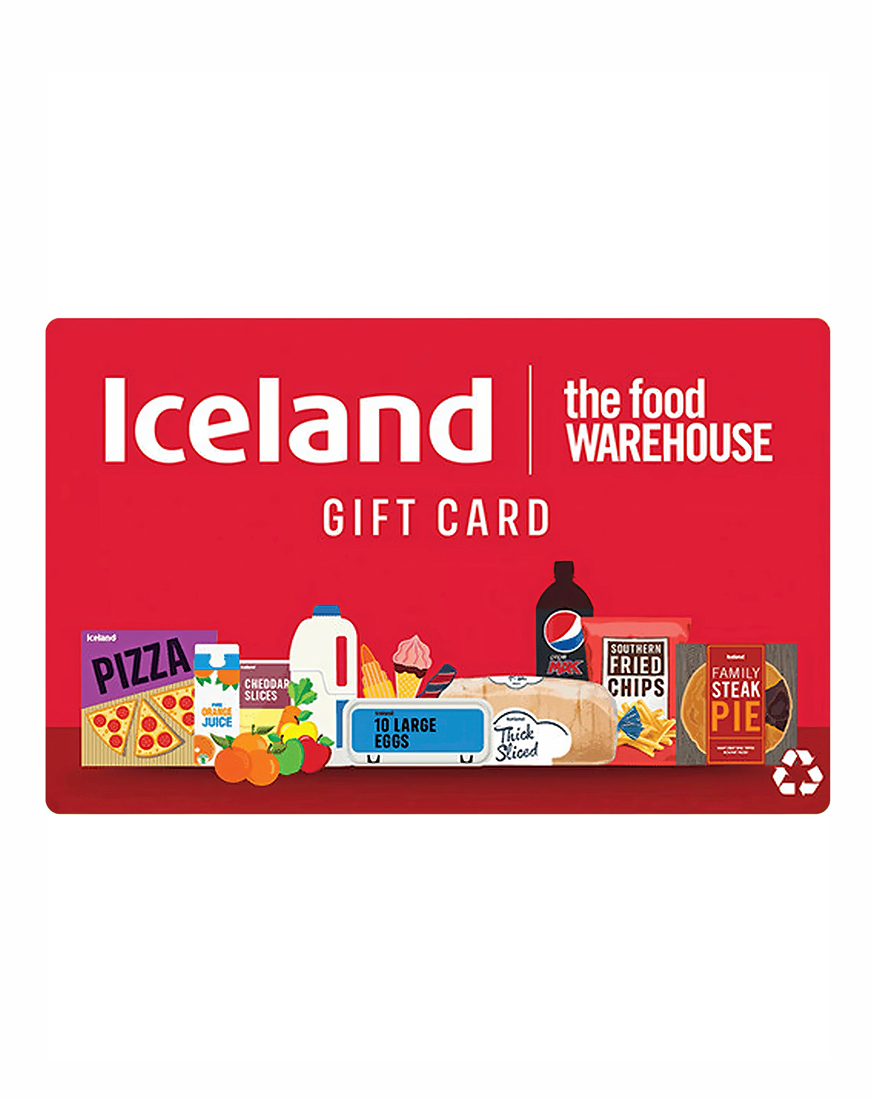 Iceland £100 Gift Card