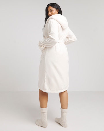 Chelsea Peers Fluffy Fleece Hooded Dressing Gown