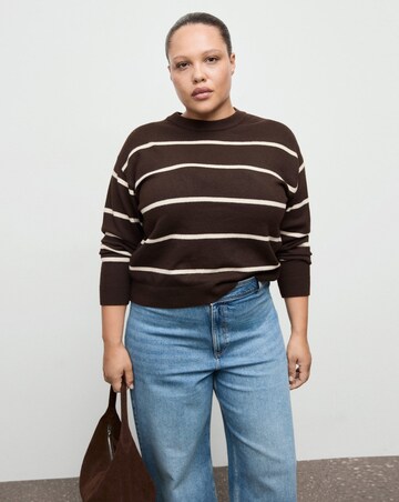 Mango High Waisted Culotte Jean