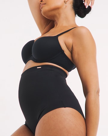 Figleaves Smoothing Shaping Waist Nipper - Black