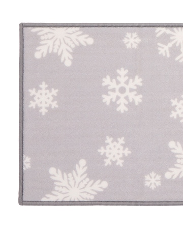 Let it Snow Christmas Washable Runner and Mat Set