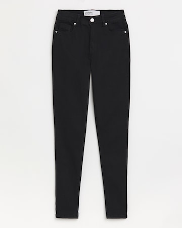 Black Highwaist Super Stretch Skinny Jeans