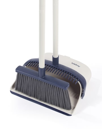 Beldray Deep Clean Extendable Long Handled Dustpan & Broom