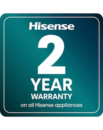 Hisense HDCEC5C10W 50cm Electric Double Cooker - White