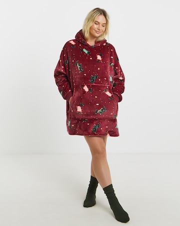 Pretty Secrets Scotty Dog Hooded Lounge Dress