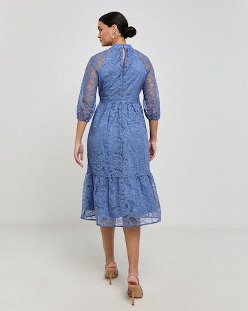 Joanna Hope Lace Midi Dress