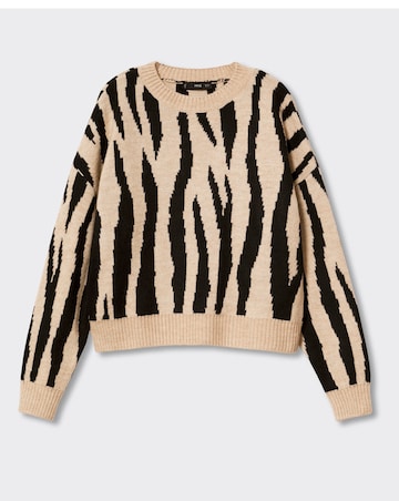 Mango Animal Print Sweater