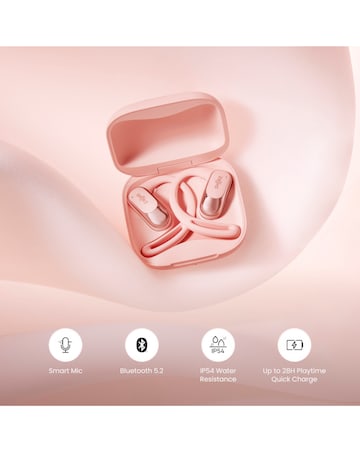 Shokz OpenFit Air Open Ear Headphones Pink