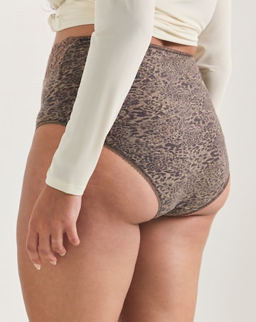 Pretty Secrets (5 Pack) Lace Top Full Fit Knickers