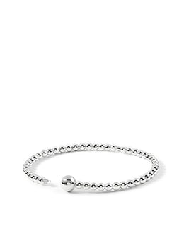 Radley Silver Plated Twist Bubble Bangle