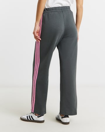 adidas 3 Stripes Wide Leg Joggers