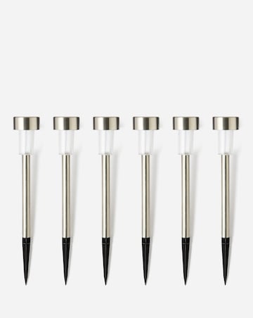 Solar Stake Lights Set of 6
