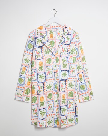 Cotton Button Through Nightshirt