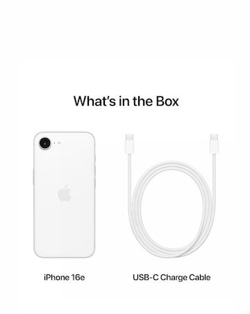 Apple iPhone 16e 256GB - White