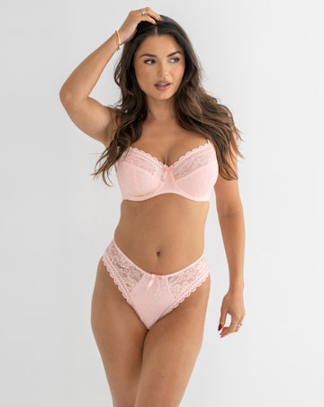Pour Moi Rebel Full Cup Wired Bra Soft Pink