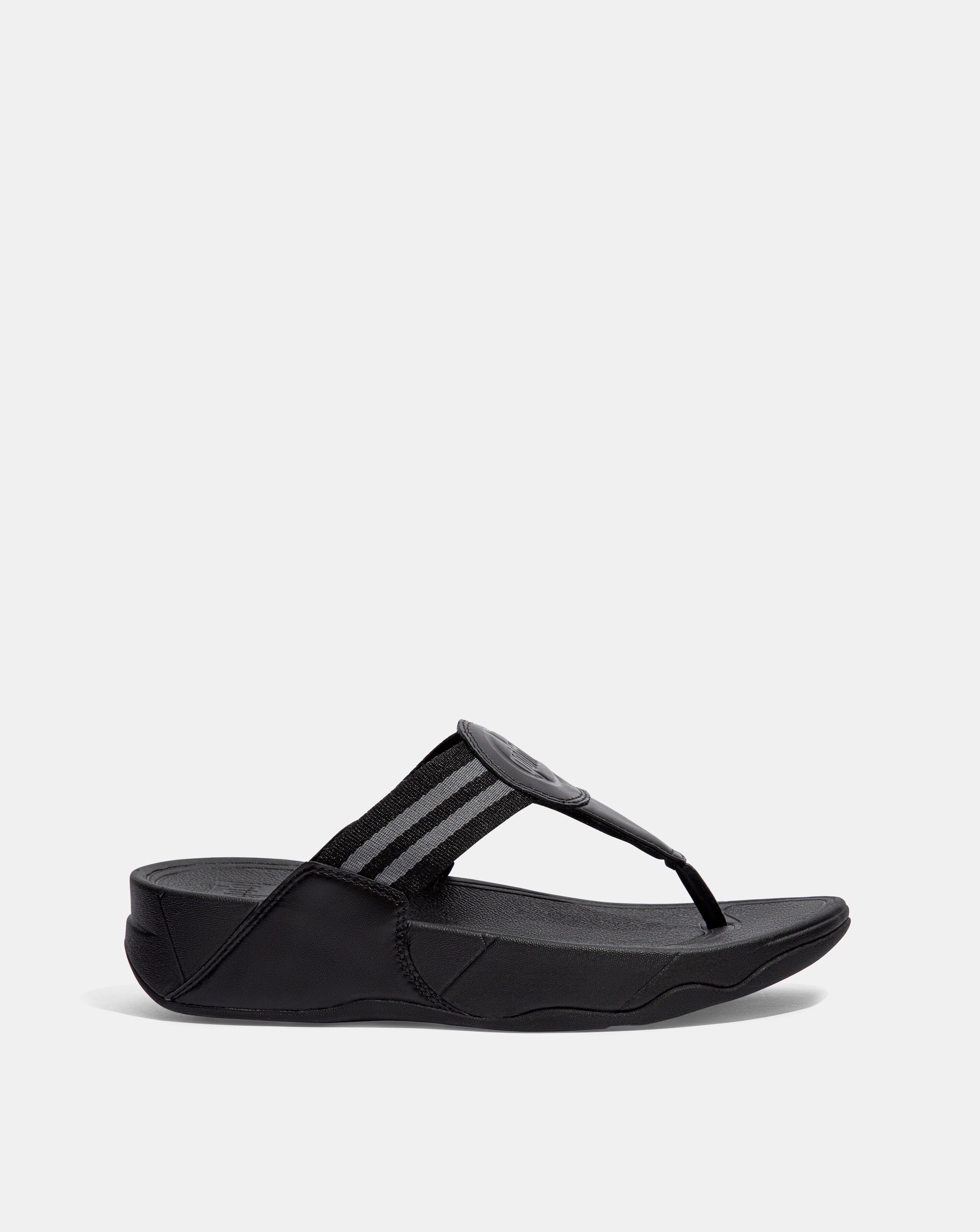 Fitflop Walkstar Toe Post Sandals Wide | Simply Be