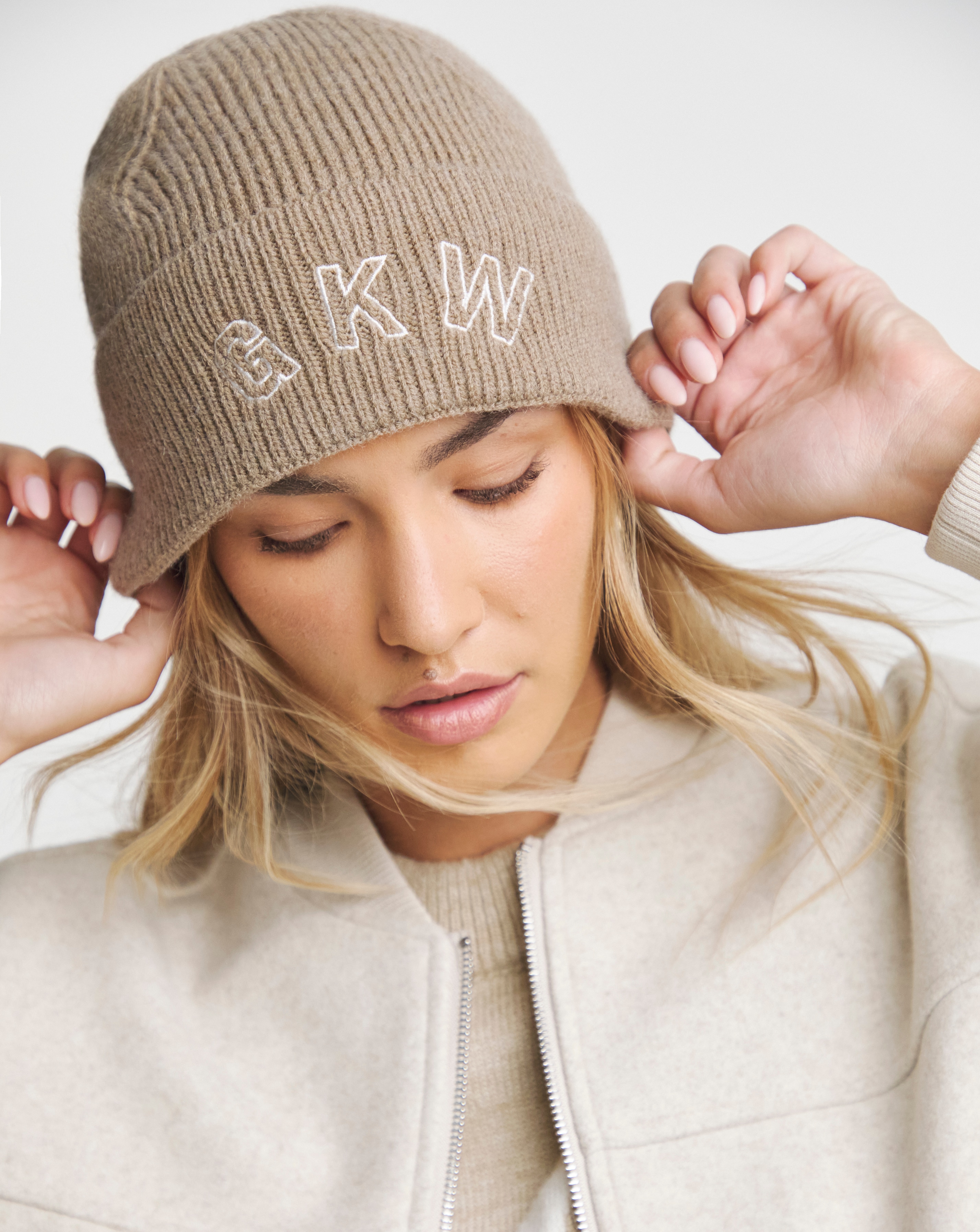Sweaty Betty Soft Cloud Knitted Beanie | Simply Be