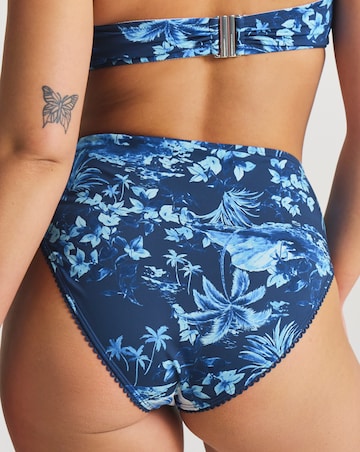 Figleaves Lisbon Tummy Control High Waisted Bikini Bottoms