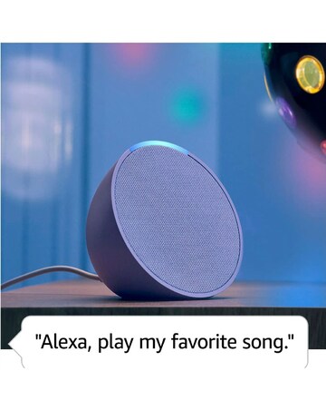 Amazon Echo Pop Smart Speaker - Midnight Black