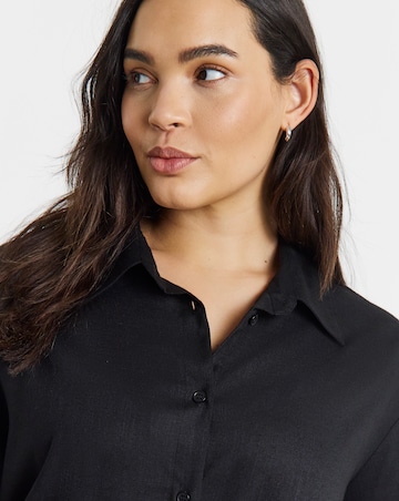 Black Linen Shirt