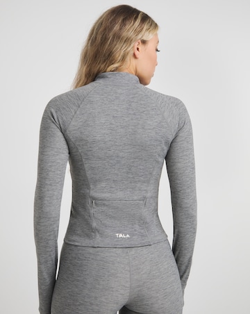 TALA SkinLuxe Zip Through Running Top