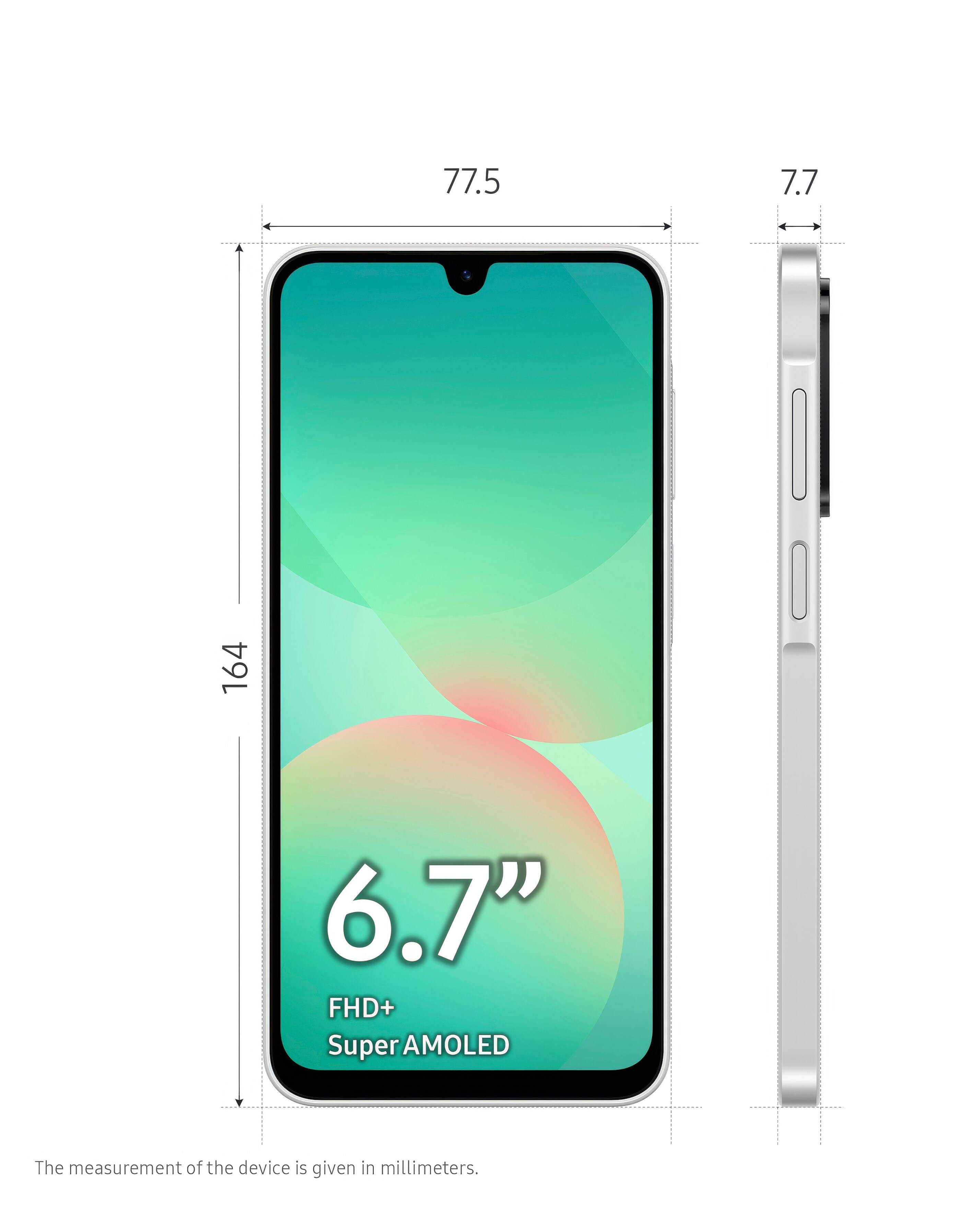 Samsung Galaxy A26 5G 256GB - White | Simply Be