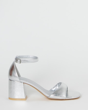 Coco Barely There Block Heel Sandals - Extra Wide Fit (EEE)