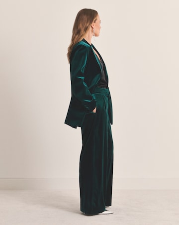 Simply Be Velvet Single Breasted Blazer