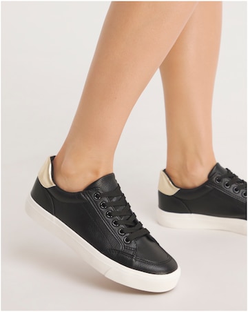 Millie Classic Lace Up Trainers - Extra Wide Fit (EEE)