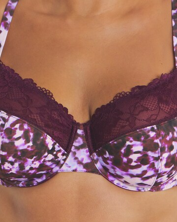 Pretty Secrets (2 Pack) Adrianne Full Cup Wired Bras (C-F) Animal Print/Black