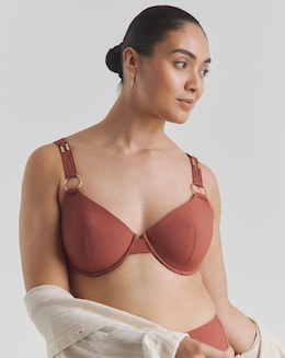 Figleaves Macrame Underwired Bikini Top