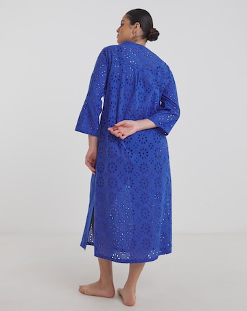 Broderie Anglaise Cotton Beach Dress