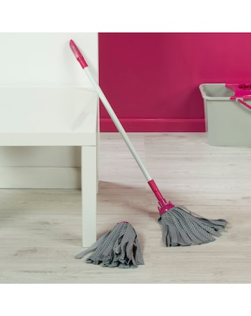 Kleeneze Cloth Mop with Extendable Handle