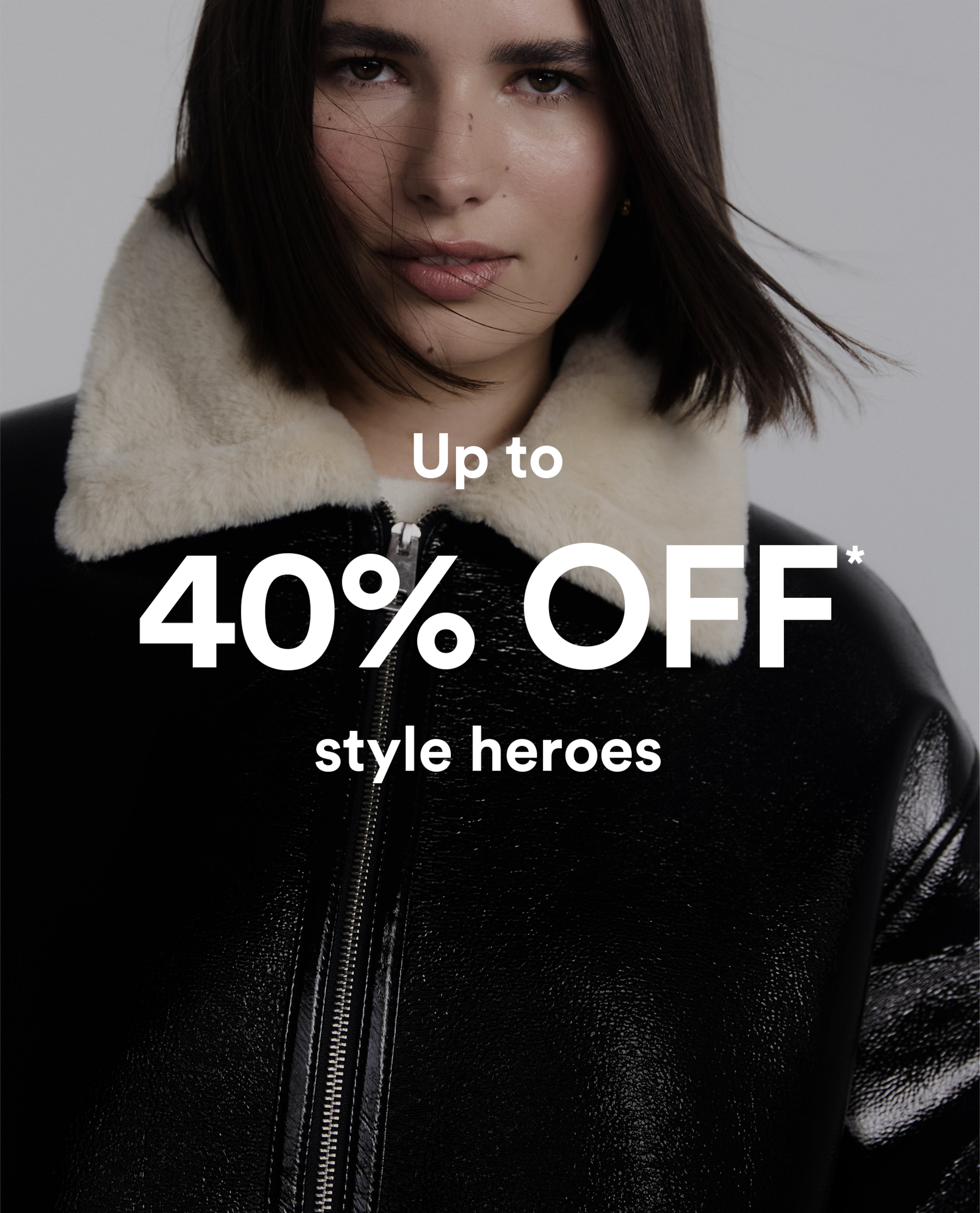 Up to 40% off style heroes