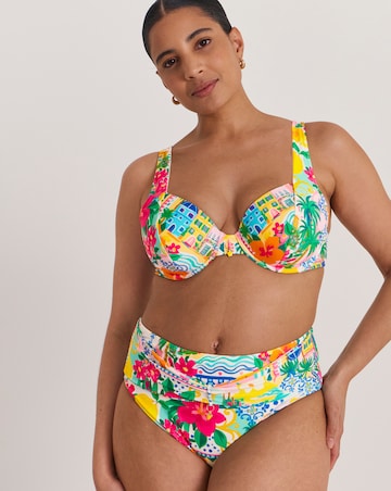 Magisculpt Underwired Printed Bikini Top