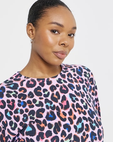 Pretty Secrets Value Leopard Long Sleeve Pyjama Set