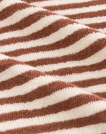 Yard Hebden Stripe Cotton Bathmat - Pecan