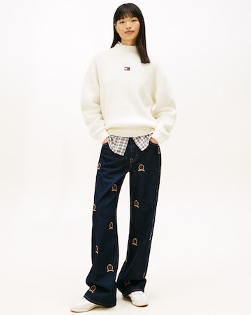 Tommy Jeans Mockneck Badge Sweater