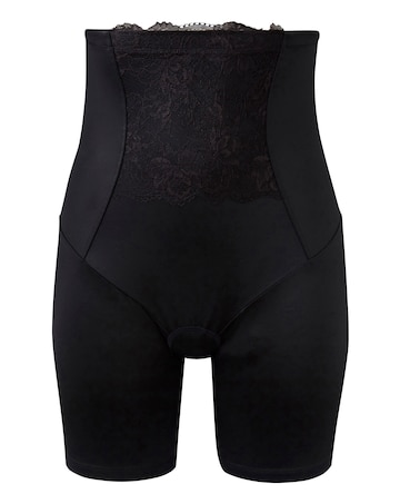 MAGISCULPT Firm Control Ella Lace Anti Chafing Thighshaper Shorts - Black