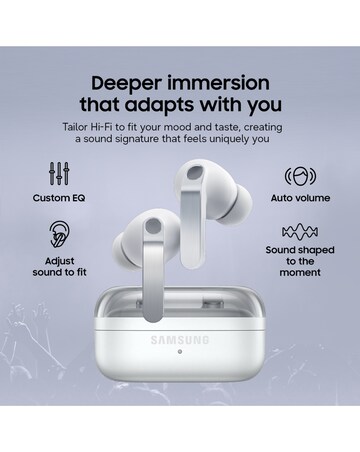 Samsung Galaxy Buds4 Pro with Galaxy AI - White