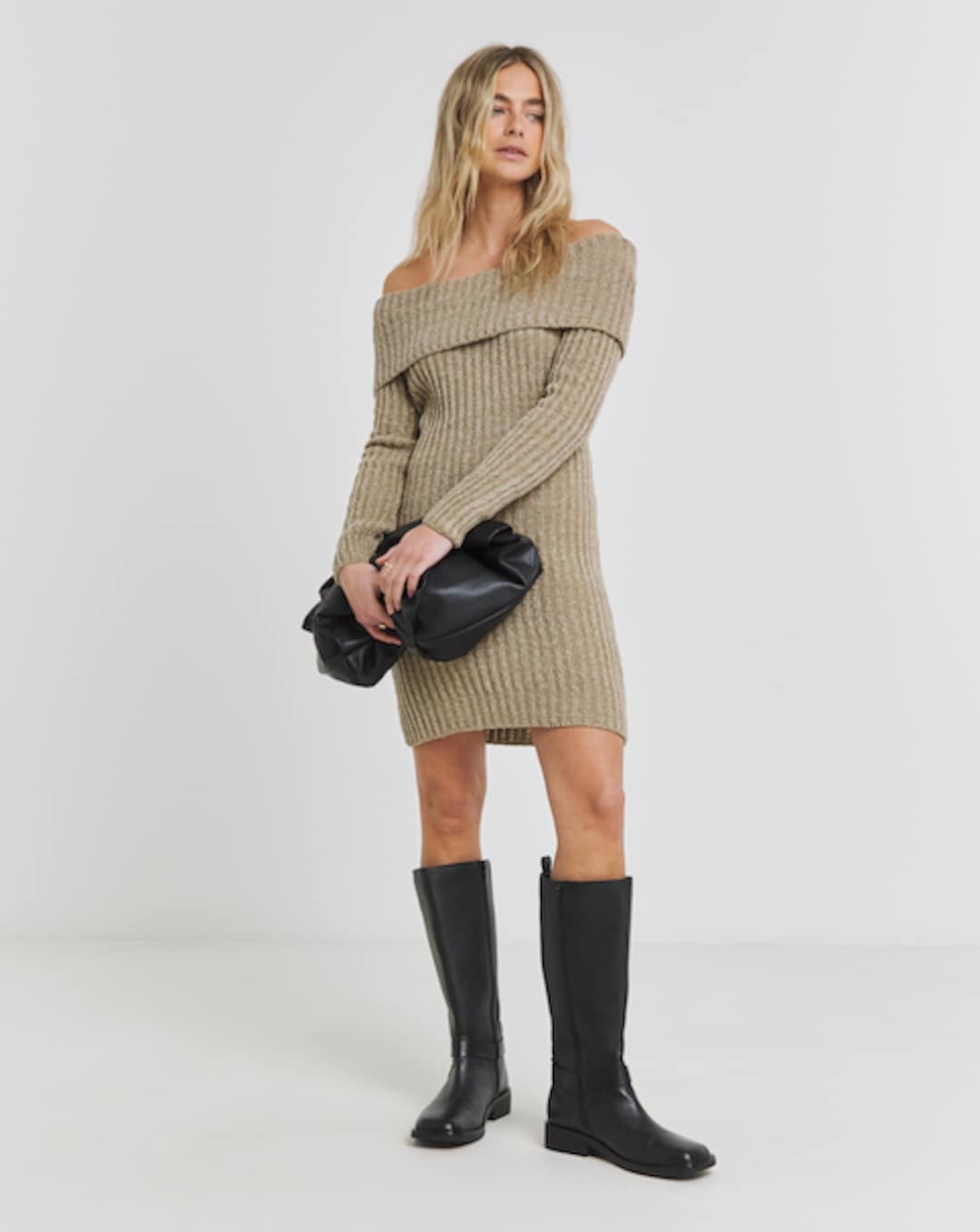 Knitted Dresses - Cable, Rib & Midi Knit Dresses | Simply Be