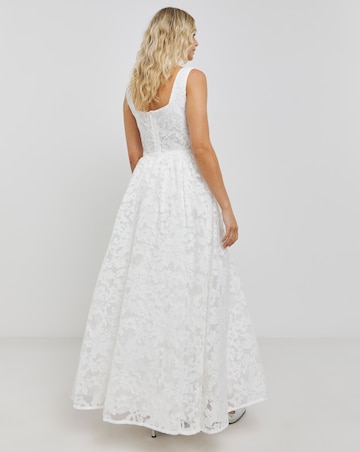 Joanna Hope Brocade Prom Bridal Maxi Dress